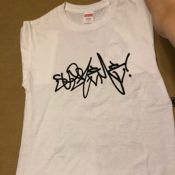 Supreme Tops - Supreme Rammellzee Tag Tee White